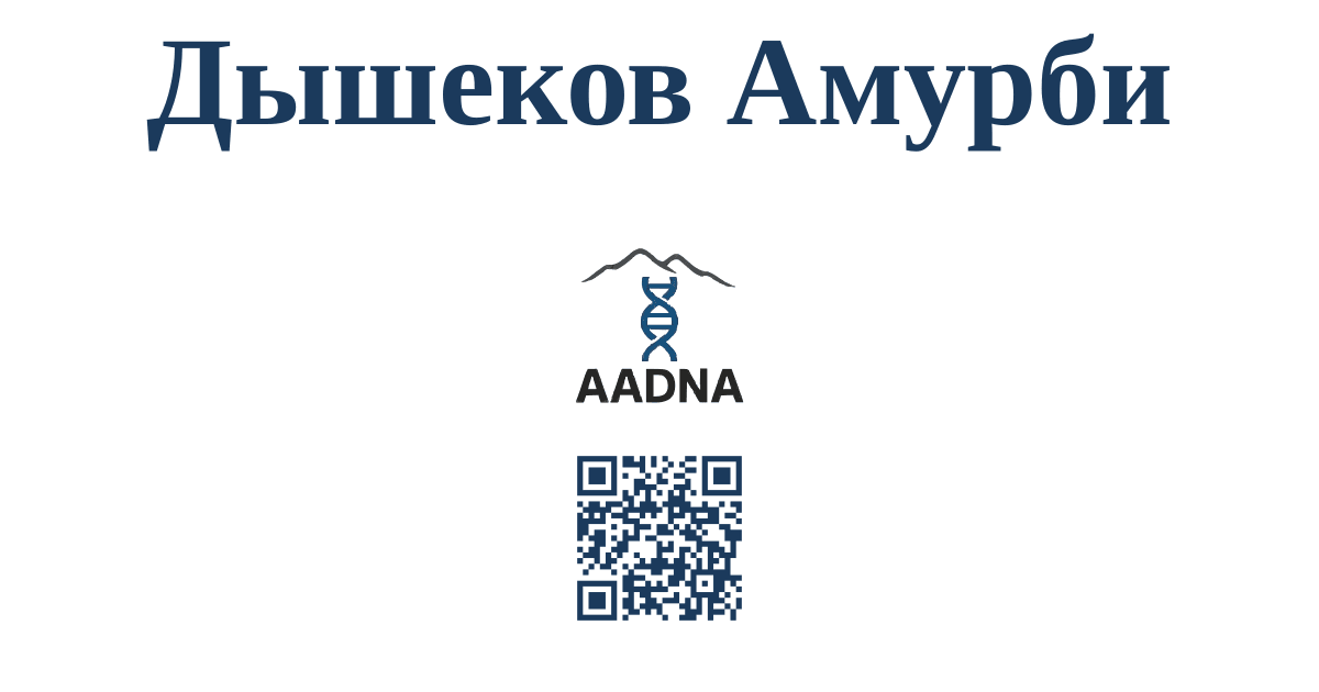 Превью результата Дышеков Амурби